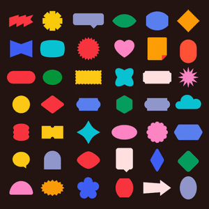 All Type & Shape Stickers