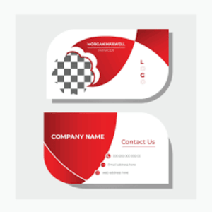 Die Cut Visiting Card