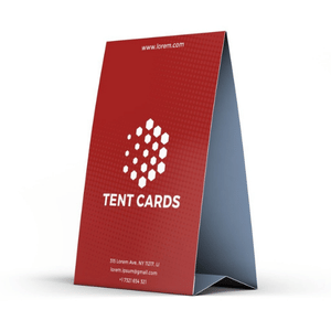 Tent Card Print